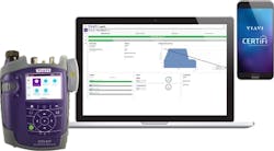 CERTiFi is Viavi Solution's cloud-based system that enables cabling contractors to manage test and certification projects using the web, a mobile app, or an on-instrument user interface. CERTiFi is Viavi Solution's cloud-based system that enables cabling contractors to manage test and certification projects using the web, a mobile app, or an on-instrument user interface.