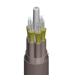 AFL's Indoor/Outdoor Plenum tight-buffered fiber-optic cable is available with 36 to 72 fibers. AFL's Indoor/Outdoor Plenum tight-buffered fiber-optic cable is available with 36 to 72 fibers.