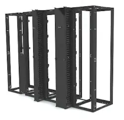 4 Post Rack Install Four-post rack manages dense cables, deep equipment | Cabling ...