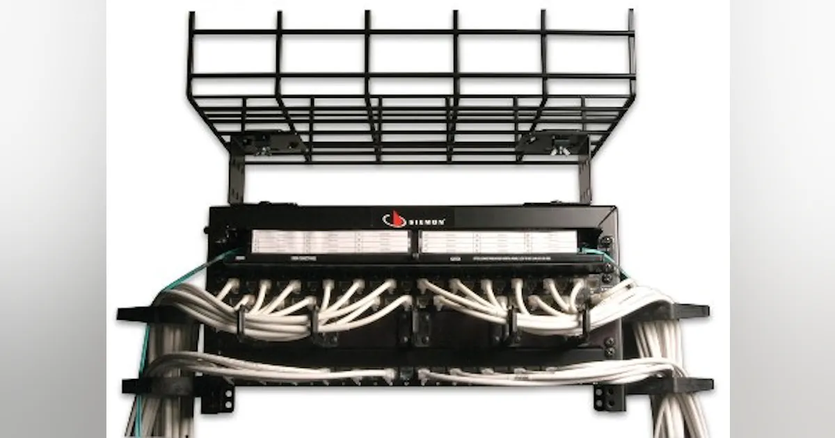 Electrical Overhead Racks Overhead mounting unit takes up no rack or floor space | Cabling ...