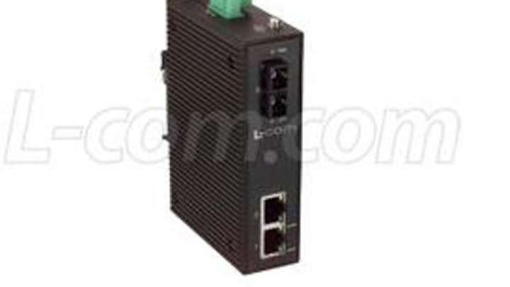 Content Dam Etc Medialib New Lib Cablinginstall Online Articles 2011 09 L Com Din Rail Mount Media Converter 81676