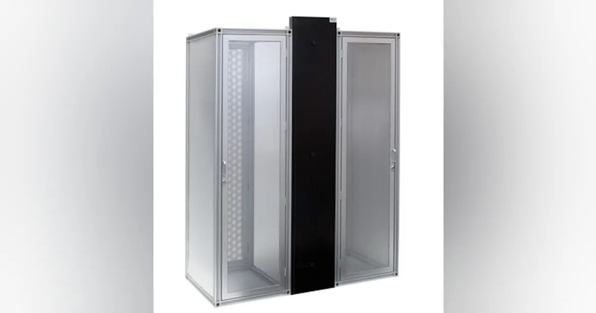 Filler panels close gaps between data center racks | Cabling ...