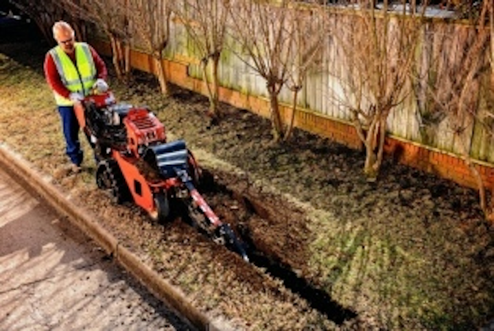 Content Dam Etc Medialib New Lib Cablinginstall Online Articles 2012 February Ditch Witch Walk Behind Trencher 87470