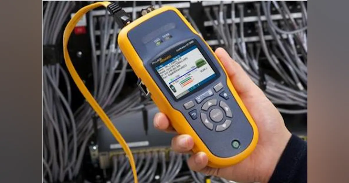 LinkRunner AT performs six Ethernet and cabling tests in under 10 ...