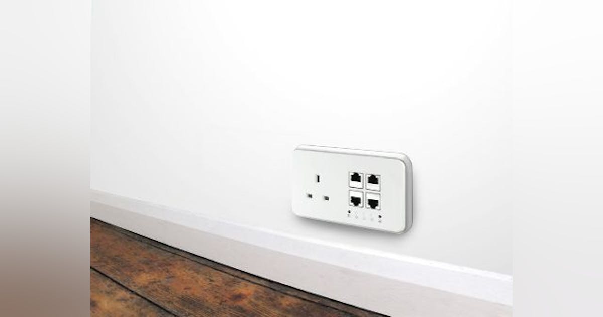 Cabling outlet integrates powerline and 200-Mbit/sec data | Cabling ...