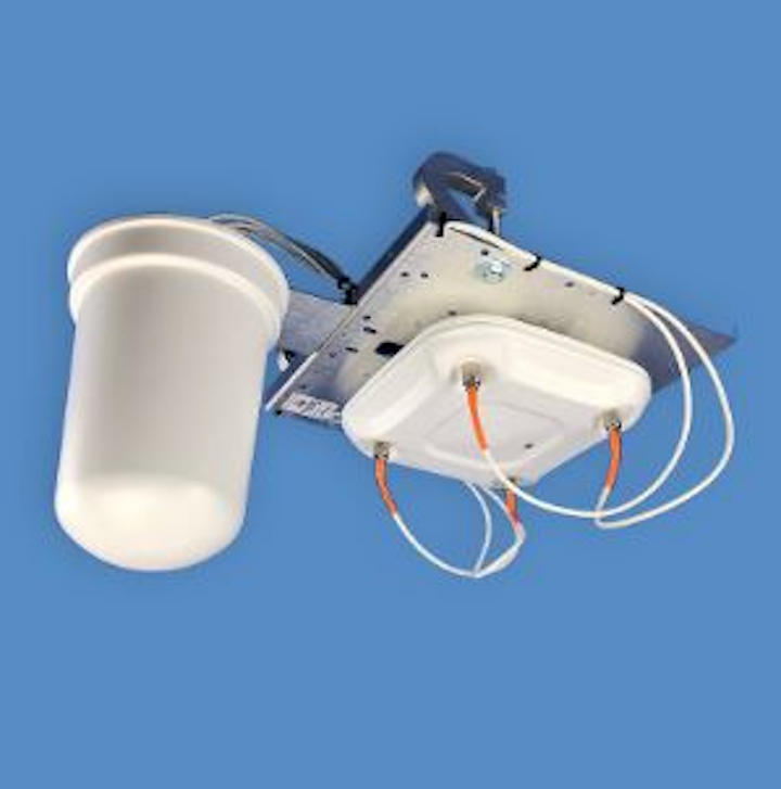 Among the Mount Wireless products acquired by Oberon is this, the 1312-AM1, the M-Frame Universal WiFi Access Point Mount.