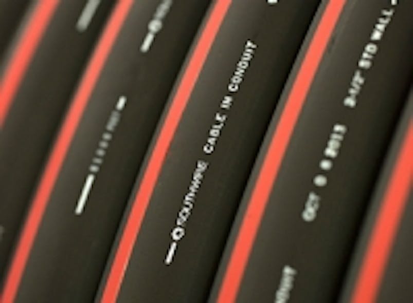 Cableinconduit saves installation time, improves jobsite safety