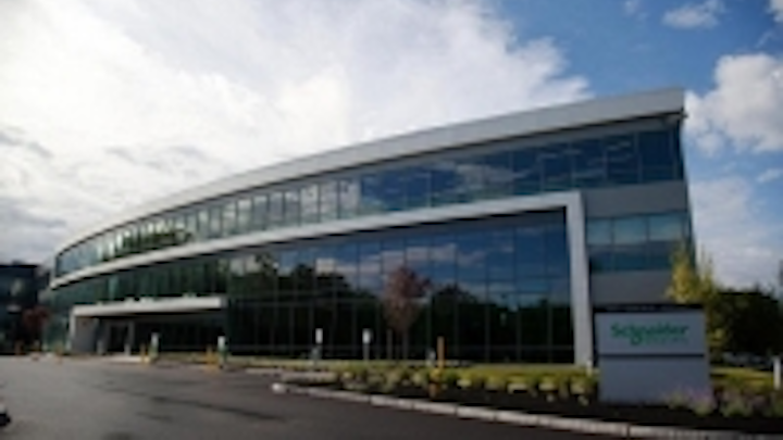 Schneider Electric's new Boston-area R&D campus leverages proprietary data center cooling/UPS, IP security systems