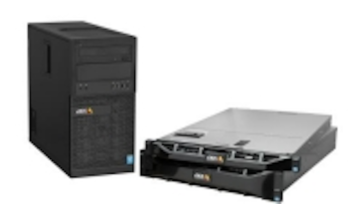 Out-of-the-box IP video recording, HD surveillance for mid-sized installations