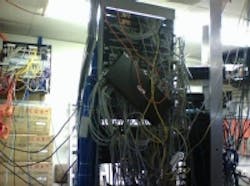 Cabling disaster Cabling disaster