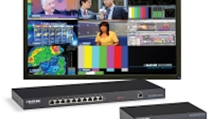 Latest digital KVM matrix switch from Black Box enables HD video, audio, USB sharing among 30 control-room users