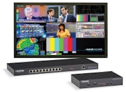 Latest digital KVM matrix switch from Black Box enables HD video, audio, USB sharing among 30 control-room users Latest digital KVM matrix switch from Black Box enables HD video, audio, USB sharing among 30 control-room users