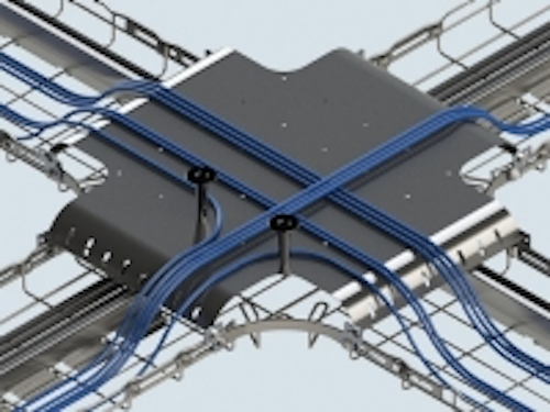 Legrand adds new bridges and corner shields for fiber-optic cable pathways