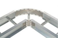 Cable tray flexible coupler kit eliminates need for bonding jumper