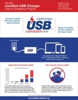 USB-IF announces certified USB charger logo and compliance program