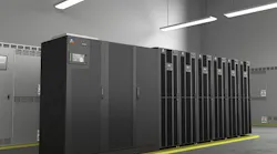 Vertiv's lithium-ion battery cabinet works with large capacity UPS units, fits standard data center rack