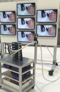 Within EARL, the Enterprise Applications Research Lab, at the Jack E. Caveney Innovation Center, Panduit will conduct testing to better understand best practices for configuration and deployment of AV systems, as well as competitive testing of AV infrastructure and alternate networked AV solutions. Within EARL, the Enterprise Applications Research Lab, at the Jack E. Caveney Innovation Center, Panduit will conduct testing to better understand best practices for configuration and deployment of AV systems, as well as competitive testing of AV infrastructure and alternate networked AV solutions.