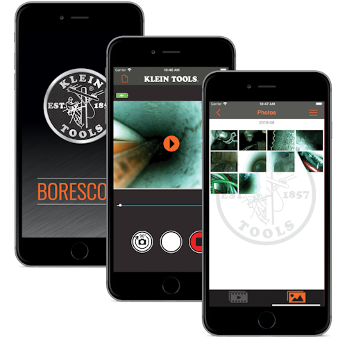 Klein Borescope App Store Screenshots Combined