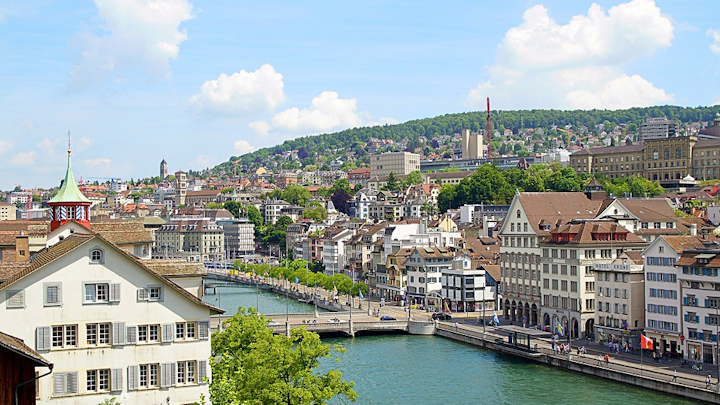 Zurich, Switzerland - Limmat River
