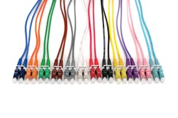 Using assigned color-coded cables and hardware clearly delineates different data networks from one another. Using assigned color-coded cables and hardware clearly delineates different data networks from one another.