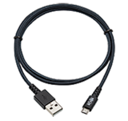 Cables come in three styles: USB-A to USB-C, USB-A to USB Micro-B and USB-A to Lightning connector. All styles are available in lengths of 3, 6 and 10 feet.