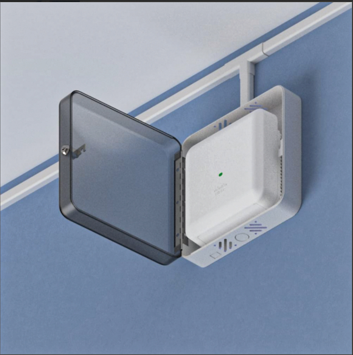 The Telecommunications Industry Association’s TSB-162-A document advises users to consider the maintenance and security of access points, and recommends using an enclosure where physical security is a concern. Enclosures used for these applications should have metal housing, hinged doors, low profiles, and should provide knockouts for cable egress.