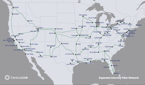 Centurylink Internet Availability Map Centurylink Taps Corning For 4.7 Million Miles Of Intercity Fiber | Cabling  Installation & Maintenance