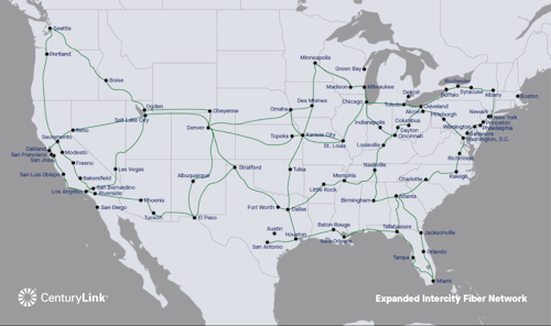 Century Link Fiber Map