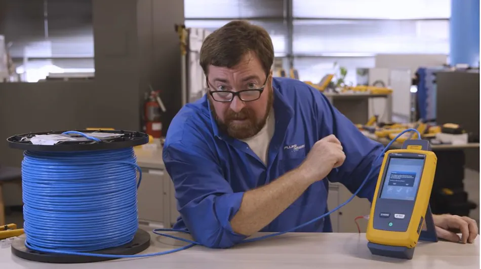 Spool Test How to test a spool of cable using you Fluke Networks DSX tester ...