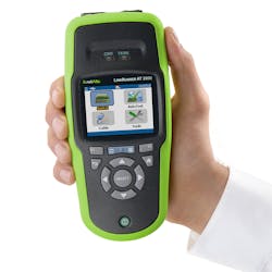 NetAlly, a company spun out of NetScout and previously part of Fluke Networks, provides portable network test solutions including this one, the LinkRunner AT 2000.
