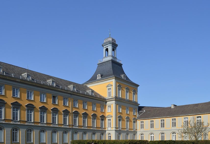 University architecture in Bonn, Germany.