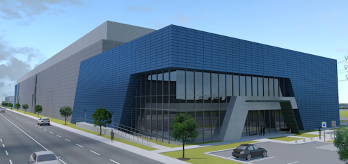 The initial 368,755 square-foot, 60 MW facility will be followed by a 409,000 square-foot, 120 MW development on the 26-acre campus.