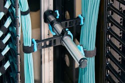 Advanced, high-wattage technologies require properly spaced, smaller cable bundles to avoid excessive heat accumulation. Cable managers with a central track system allow cable bundles to be properly spaced and fully supported precisely where needed. Advanced, high-wattage technologies require properly spaced, smaller cable bundles to avoid excessive heat accumulation. Cable managers with a central track system allow cable bundles to be properly spaced and fully supported precisely where needed.