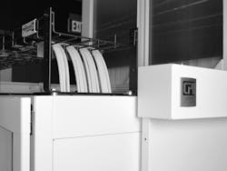 The wire mesh cable tray is another TR essential, as it can be supported from the wall, ceiling, floor or from the top of open racks. The wire mesh cable tray is another TR essential, as it can be supported from the wall, ceiling, floor or from the top of open racks.