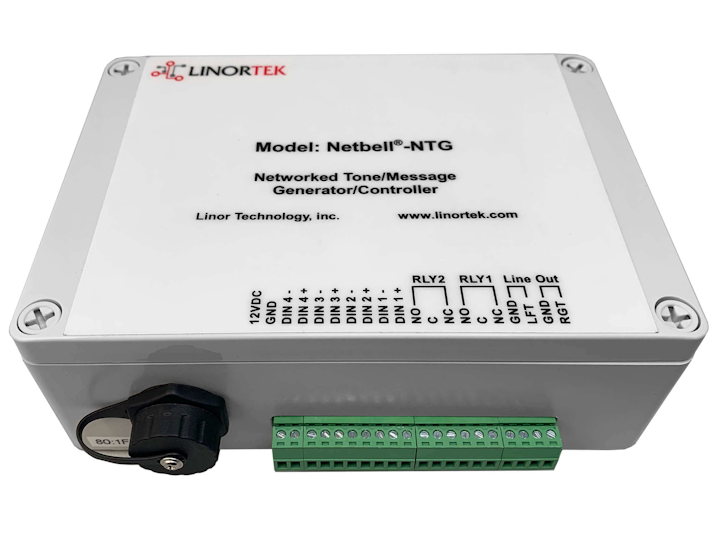 Linortek Netbell-NTG Network Multi-Tone/Message Generator/Controller