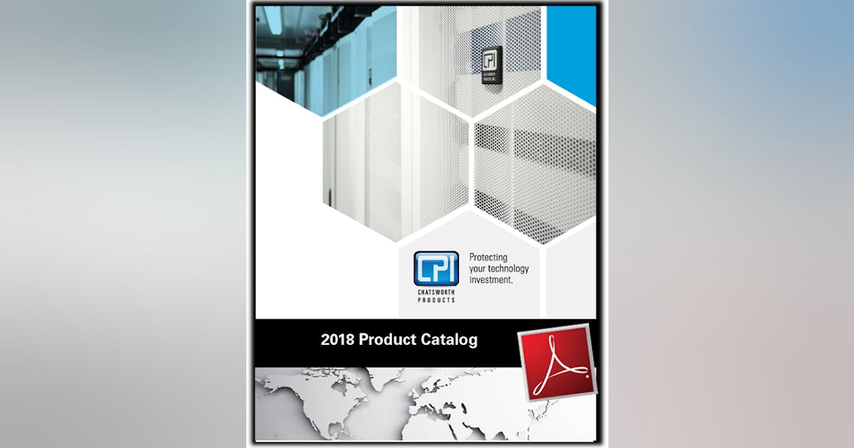 Download It 2018 CPI Product Catalog Now Available Cabling