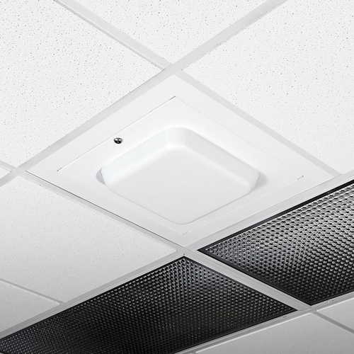 1047 Series Locking Suspended Ceiling Tile Wi-Fi Access Point Enclosure with 18.5 x 18.5 x 3 in. Back-Box