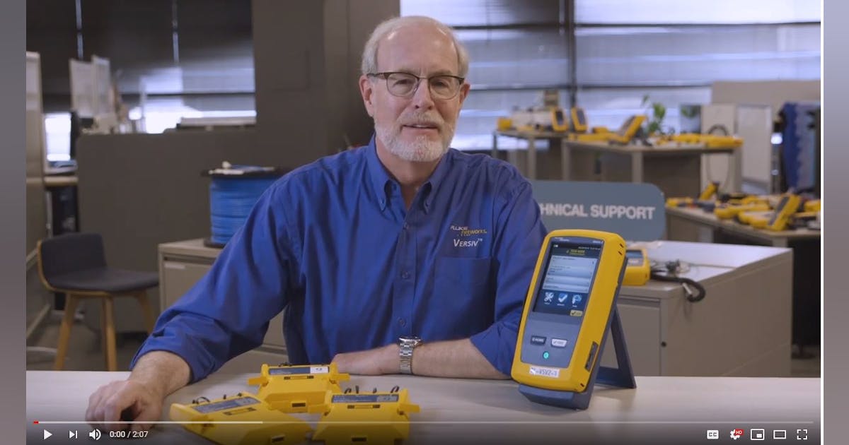 Versiv™ Hot Swappable Modules by Fluke Networks | Cabling Installation ...
