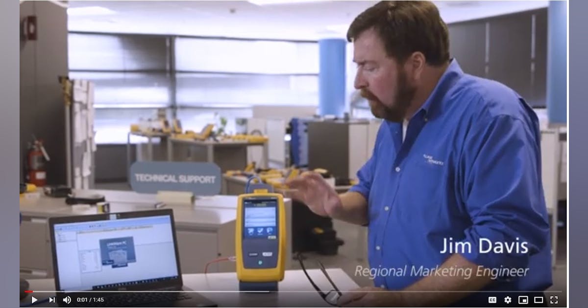 Downloading Versiv™ Test Results Over Ethernet to LinkWare PC By Fluke ...