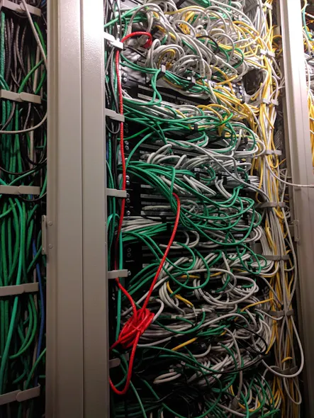 Loads of cable fail: Photos | Cabling Installation & Maintenance