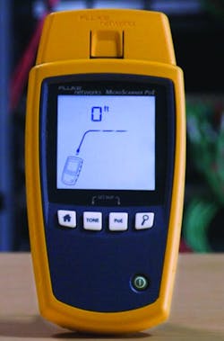 Fluke Networks' MicroScanner PoE Fluke Networks' MicroScanner PoE