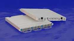 The ADVA FSP 3000 TeraFlex can support 1200 Gbit/s channels carrying three 400 Gbit/s clients or 800 Gbit/s channels carrying two 400 Gbit/s clients.