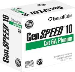 All cables in Prysmian Group's GenSpeed Category 6A product line are now available in Pull-Pac packaging, which uses Reelex tangle-free technology. All cables in Prysmian Group's GenSpeed Category 6A product line are now available in Pull-Pac packaging, which uses Reelex tangle-free technology.
