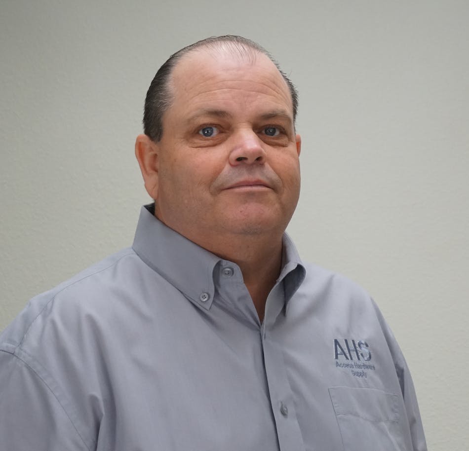 Brian Avants, Sales Manager, Access Hardware Supply