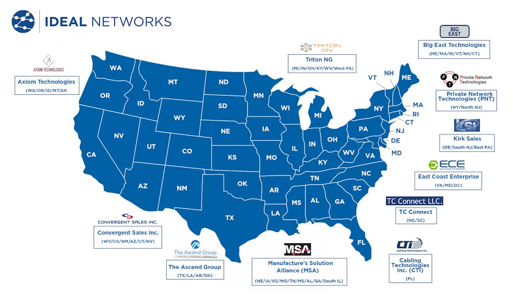 Further Rep Agencies Appointed To Support Ideal Networks Customers In The Us