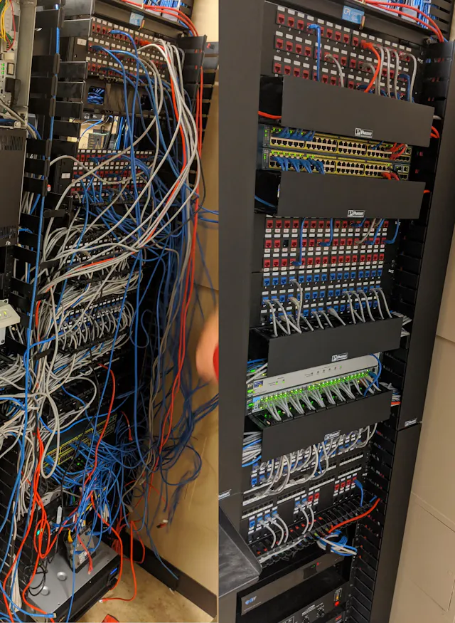 Electrical Cabling Work Jobs well done: Cabling photos | Cabling Installation & Maintenance