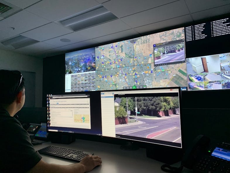 The Elk Grove, CA police department&apos;s information center uses RGB Spectrum&apos;s Galileo processor to drive its new video wall to improve situational awareness, threat assessment, and resource response.