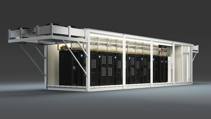 SmartMod is Vertiv's intelligent, modular IT enclosure that allows a user to add capacity to existing infrastructure or to deploy a large turnkey site for rapid growth on-demand.
