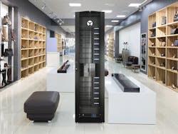 In a retail environment, edge infrastructure must be physically and virtually secure, with dedicated closed-loop cooling. In a retail environment, edge infrastructure must be physically and virtually secure, with dedicated closed-loop cooling.
