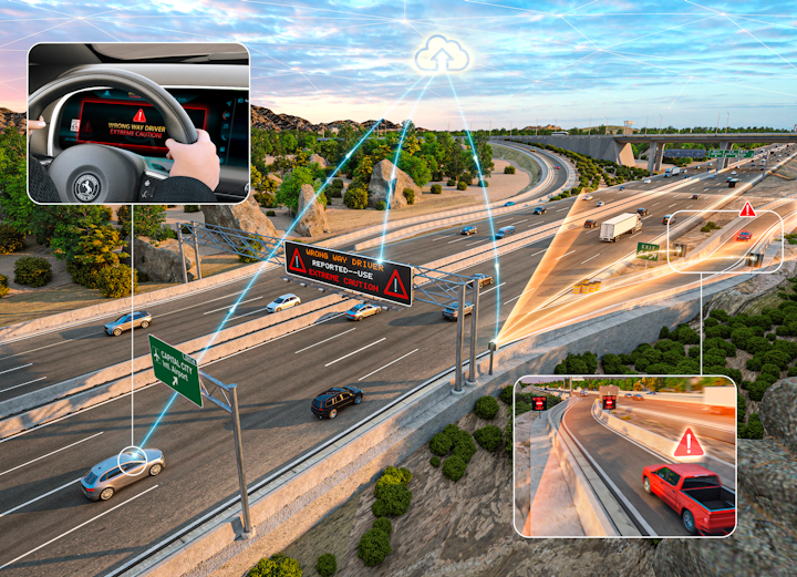 Continental’s Wrong-Way Driver detection system debuts in Michigan and will be showcased at CES 2020.